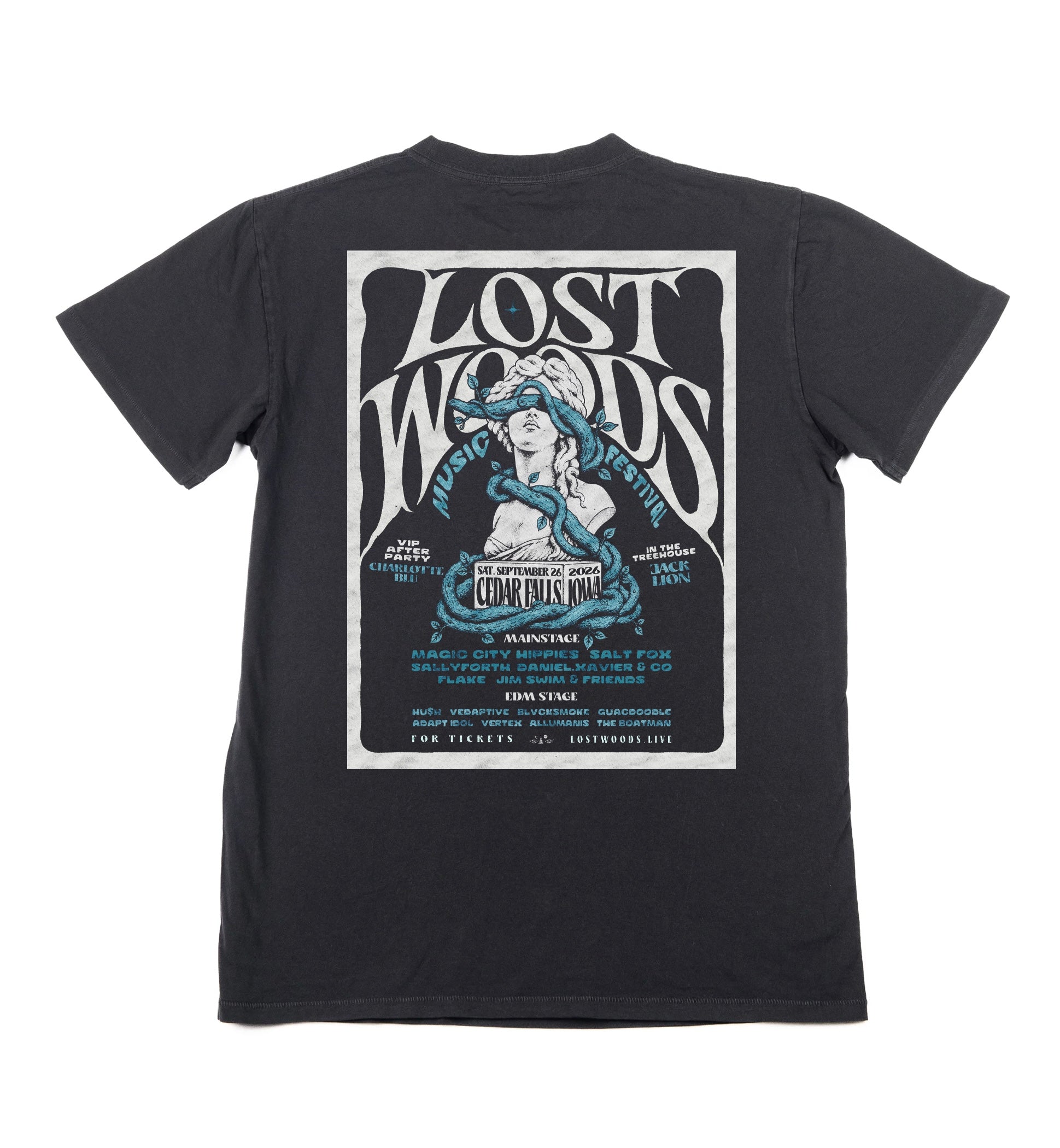 Lost Woods 2026 Poster Shirt