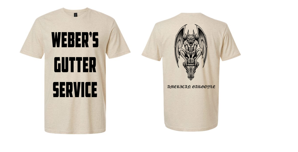 Weber's Gutter Service "American Gargoyle" Shirt