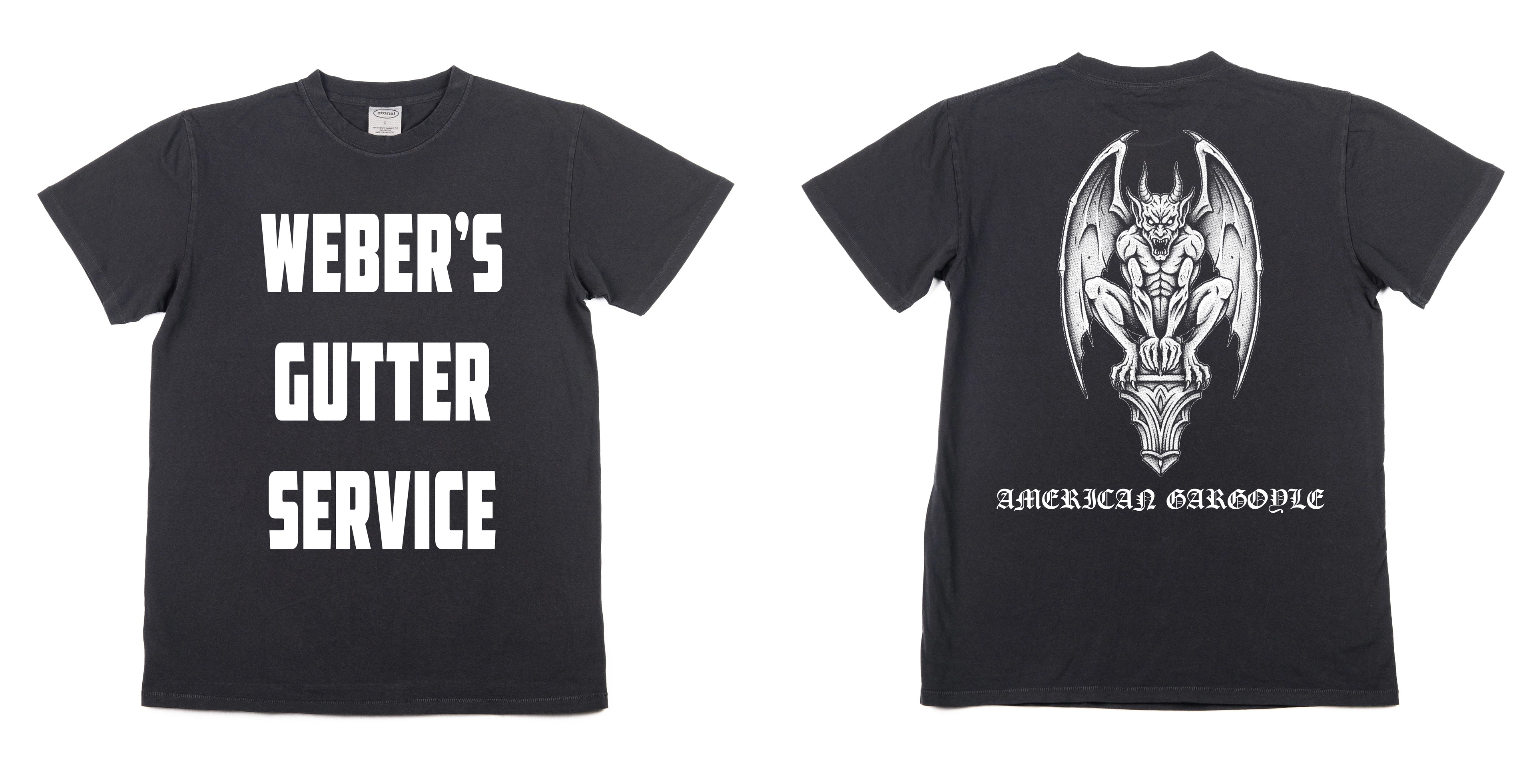 Weber's Gutter Service "American Gargoyle" Shirt